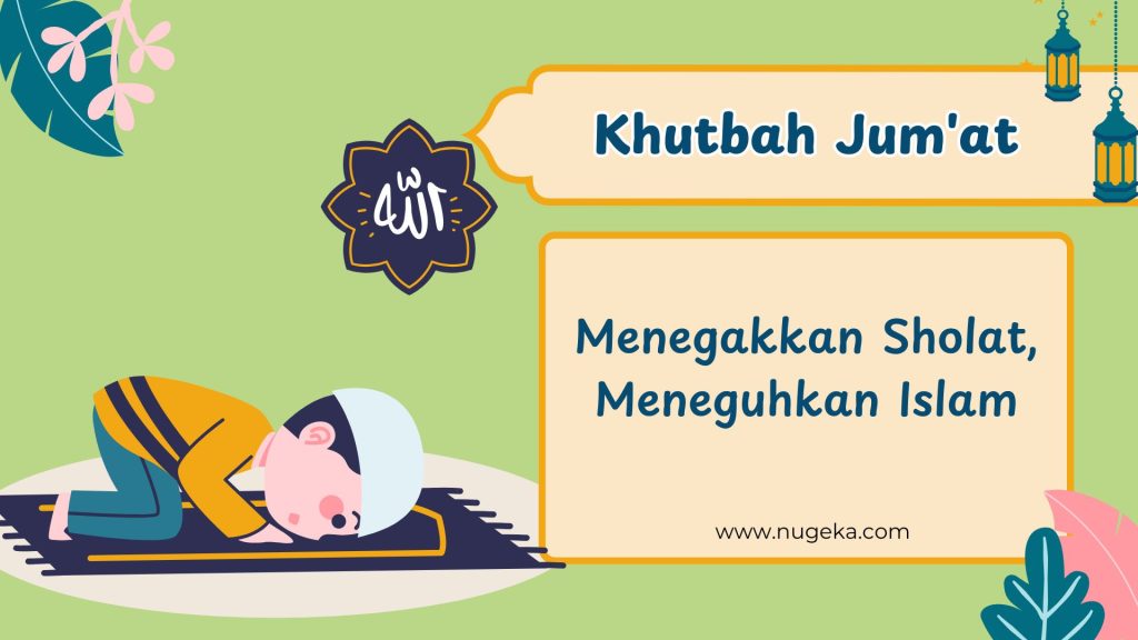 Salat Fardhu Presentasi Hijau dan Biru Simpel dan Lucu