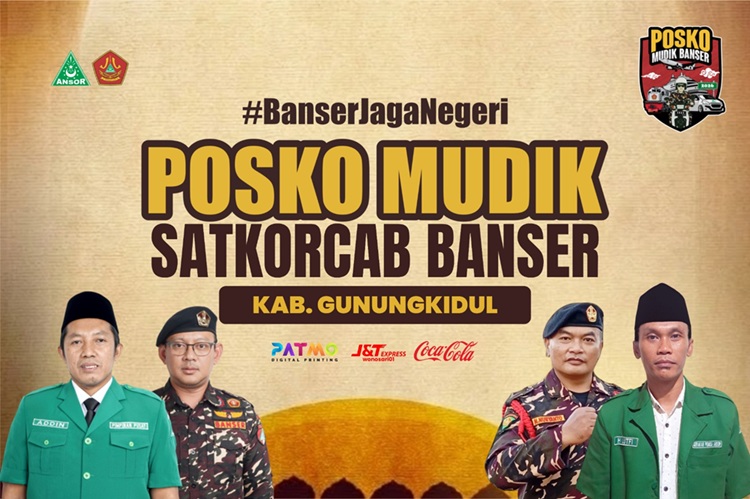 GP Ansor dan Banser Gunungkidul Siagakan 16 Posko Mudik Lebaran 1447 H: Tersebar dari Jalur Utama hingga Lintas Selatan